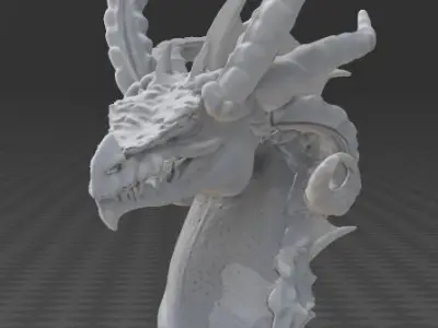 Dragon 3D model 14