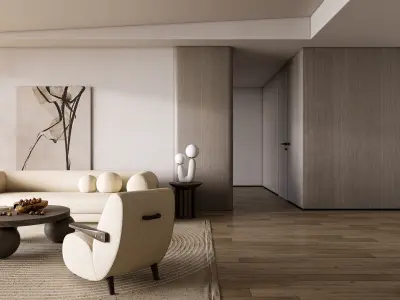 Living room 52 3D model