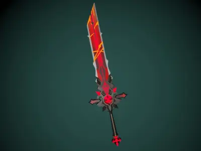 Wolf s Gravestone Genshin Impact  3D print model