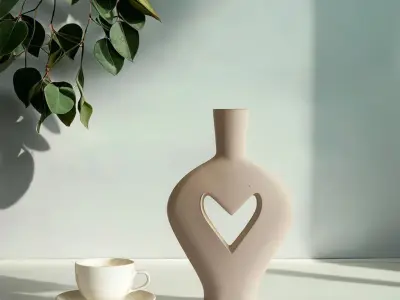 Siena Vase for Elegant Living Room Decor 3D print model