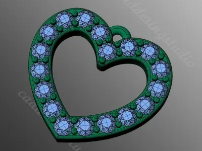 Pendant od80 3D print model