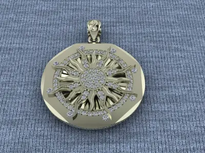 pendant file 3D 3D print model