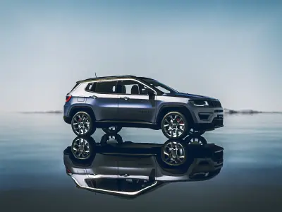 Lake Scene rr 3D model