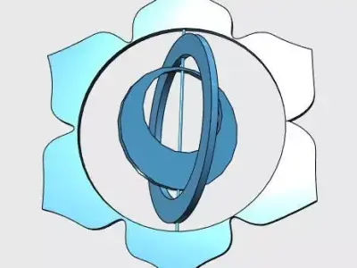 SACRAL CHAKRA MOBILE Free 3D print model