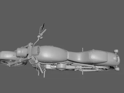 harley davidson v rod 3D model