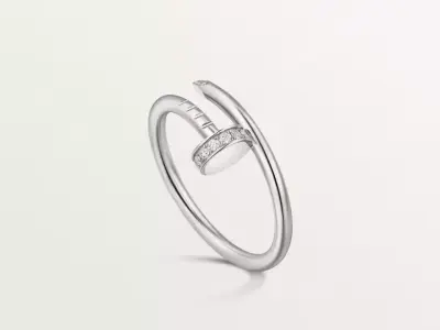 NAIL - RING - DIAMONDS - SMALL MODEL 3D print model