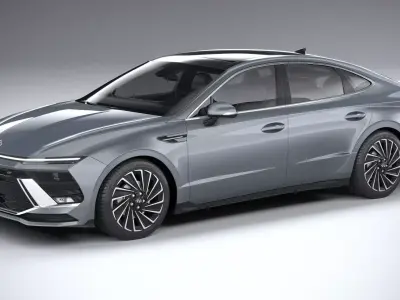 Hyundai Sonata 2024 3D model