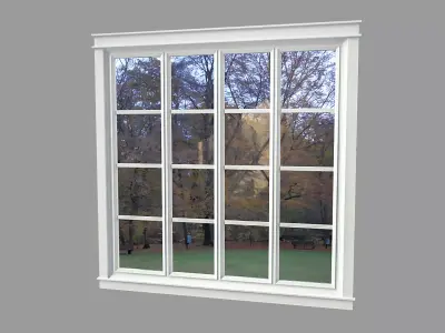 Square Window 3D model