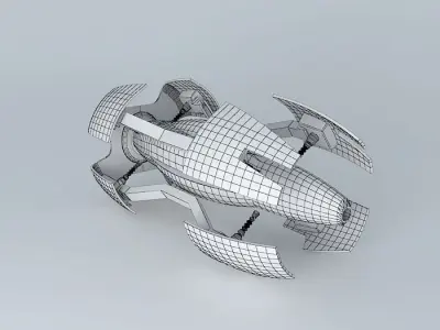 Mech cabin Free 3D model