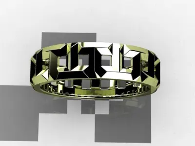 TIFFANY RING 3D print model