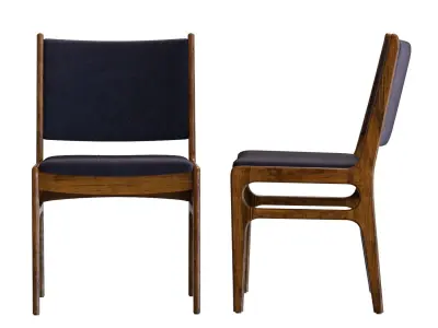 Crate and Barrel Blythe Dining Chair 3D model
