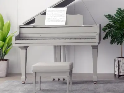 monomer equipment piano decoration Equipment 3D model