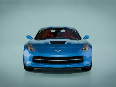 Chevrolet Corvette 3D Model 3D model