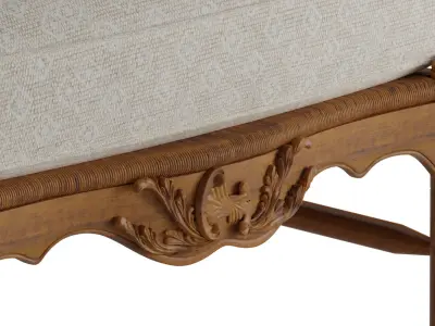 French Armchair 3D model