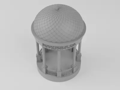 Berdyansk gazebo 3D print model