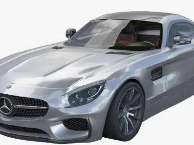 Mercedes AMG GTS  3D model