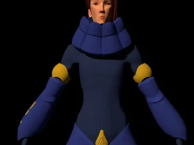 Racing Mech 3D model
