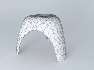Elephant Stool Free 3D model