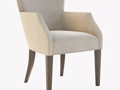 Bolier Modern Luxury Dining Chair 90016 3D model