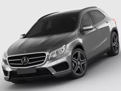 Mercedes GLA AMG package 3D model