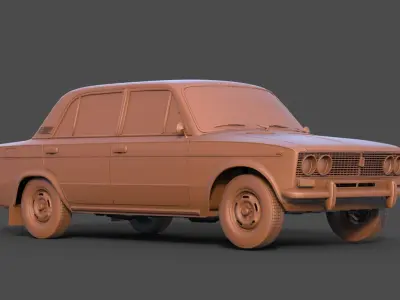 Vaz 2103 3D print model
