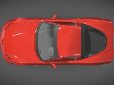 Chevrolet Corvette C6 - 2005-2013 3D model