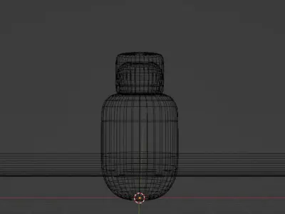 Glass Perfume 3D model