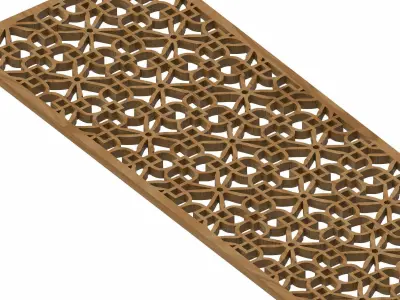 Decorative panel STL 3D model