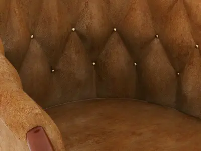 Belle Epoque 9508P armchair 3D model