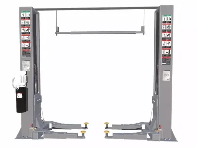 Car Lift Low-poly 3D model