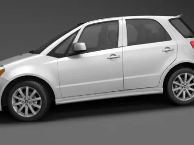 Suzuki SX4 5 hatchback US 3D model