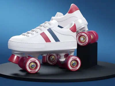 Roller skates Osprey 03 3D model