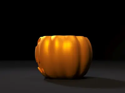 Pumpkin pots 3 3D print model
