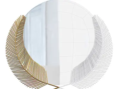 Sunset mirror 3D model