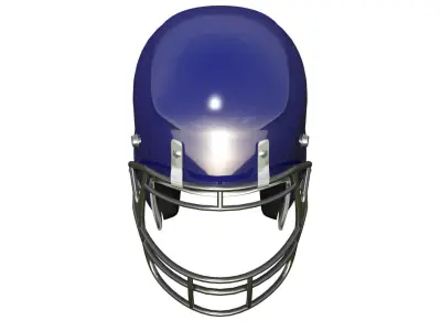 Football helmet 3D model buy
