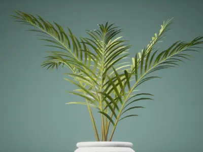 Decor Pot Low Poly Game Ready Low-poly 3D model