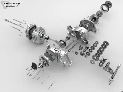 06-50CC  engines 3D print model