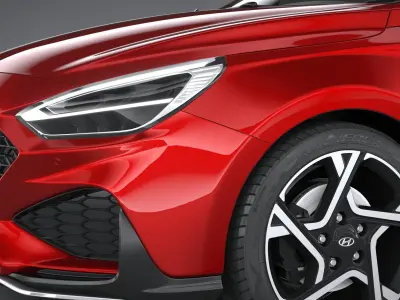 Hyundai i30 Wagon N-line 2020 3D model