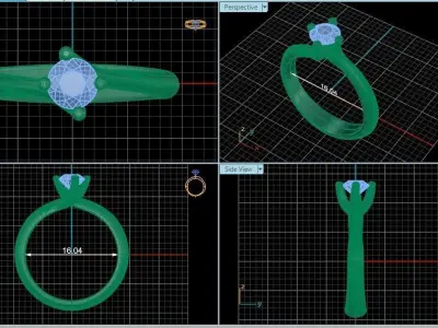Solitaire 74 3D print model