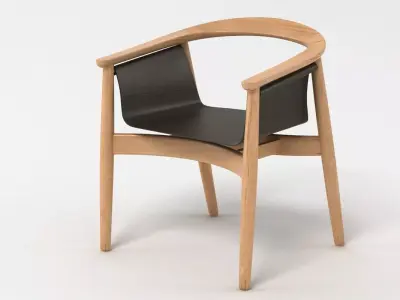 Zeitraum Pelle Chair 3D model