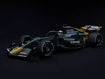 APX GP - F1 Movie Car 3D model