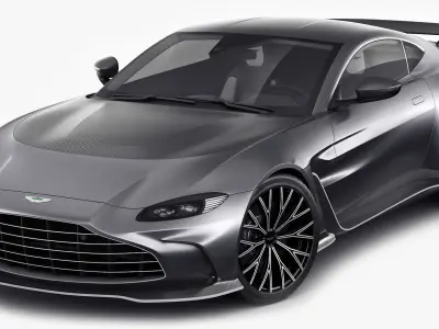  Aston Martin V12 Vantage 2023 3D model