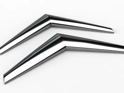  Citroen C3 2006-2009 Front Grille Emblem 3D print model