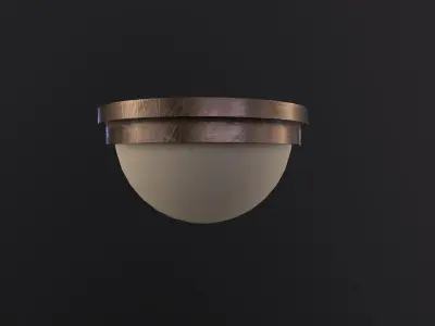 Lamp 3D Model Low-poly 3D model