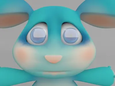 Chio - Rabbit 3D model