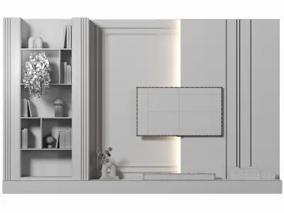 148 tvwall 148 3D model