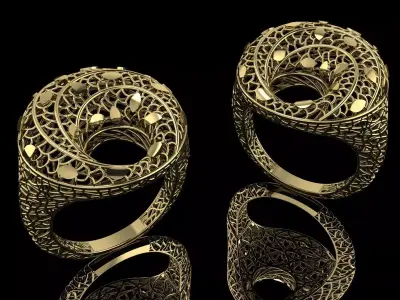 Ultra Vision Ring 3D print model 6
