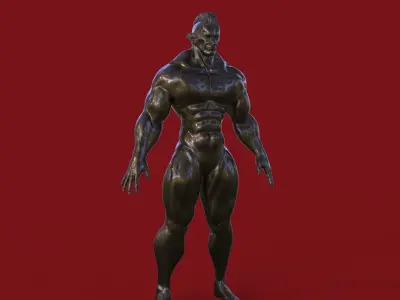 Mr Universe Figure Free 3D model
