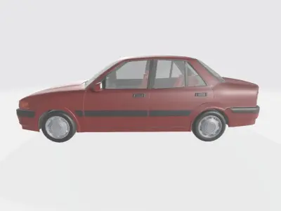 Mazda 323 familia protege or 323 interplay 3D model