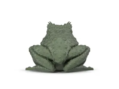 frog printable 3D print model